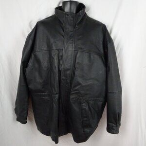 Vintage John Ashford Outdoors Leather Jacket Size XL